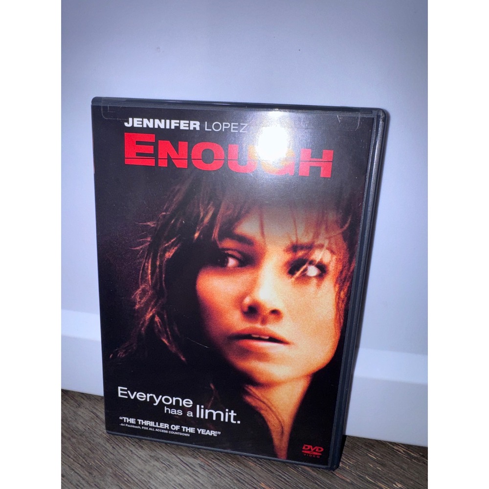 Enough DVD Jennifer Lopez Michael Apted Thriller Columbia Pictures PG-13 2002